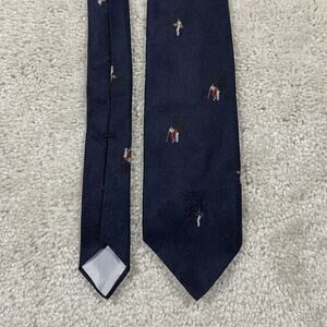Countess Mara Tie Necktie Mens Embroidered Golf Preppy Silk Greenbrier Club